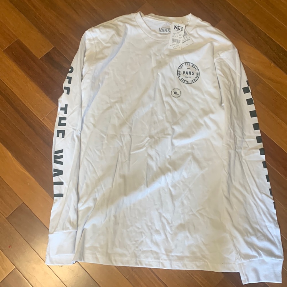 Vans long sleeve t-shirt youth XL